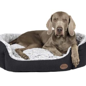 Nobby Comfort Bett Cacho Dunkelgrau, 86 x 70 x 24 cm
