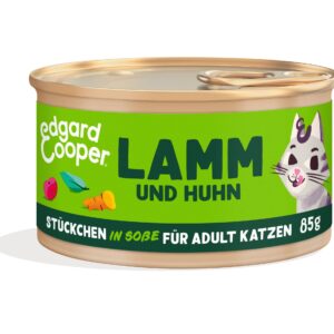 Edgard & Cooper Nassfutter Adult Lamm & Huhn, 18 x 85g