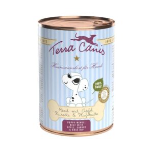 Terra Canis Nassfutter Menü für Welpen Rind, 400 g