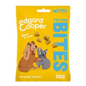 Edgard & Cooper Leckerli Bites Truthahn & Huhn Small, 50 g
