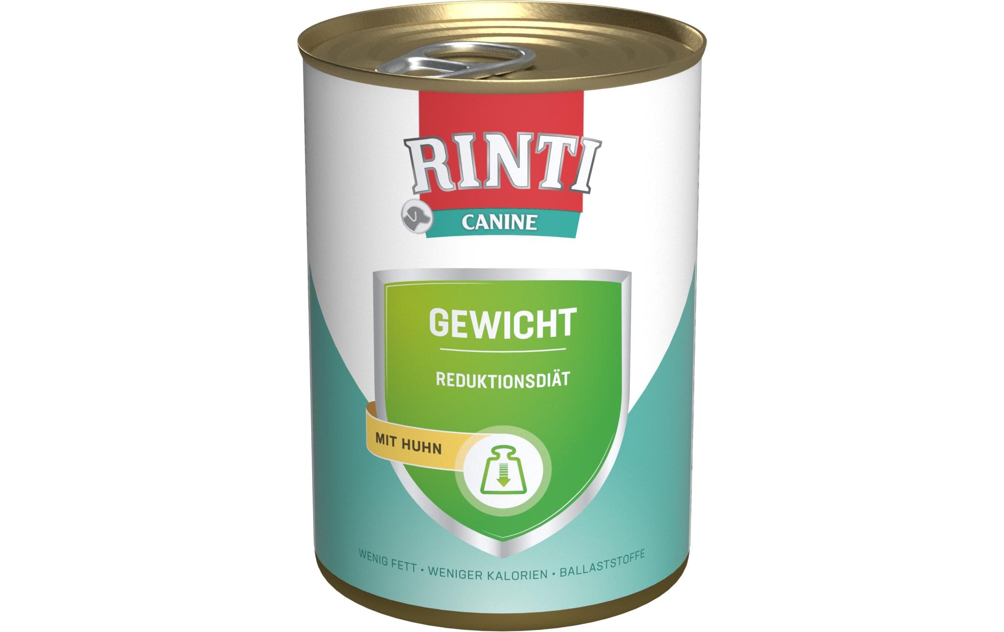 Rinti Canine Nassfutter Gewicht Huhn, 400 g