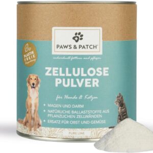 Paws & Patch Hunde-Nahrungsergänzung Zellulose Pulver 150 g