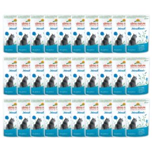 Almo Nature Nassfutter Holistic Sterilised mit Kabeljau, 30 x 70 g