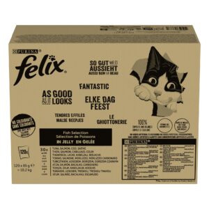 Felix Nassfutter AGAIL Fisch, 120 x 85 g