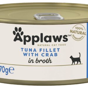 Applaws Nassfutter Thunfischfilet und Krabbenfleisch 70 g