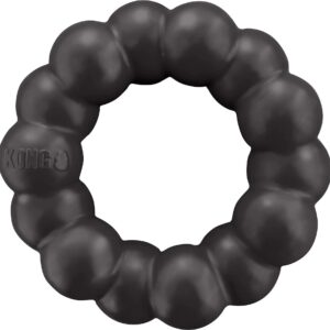 Kong Hunde-Spielzeug Extreme Ring Ø 12.5 cm, Schwarz
