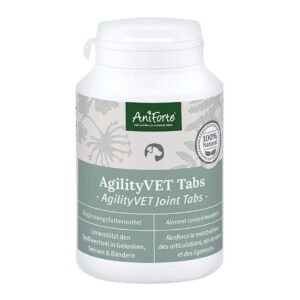 AniForte Hunde-Nahrungsergänzung AgilityVET Tabs, 120 Stück