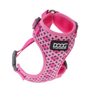 Doog Geschirr Neoflex Toto L Pink / Schwarz