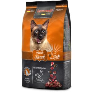Leonardo Cat Food Trockenfutter Adult Ente, 1.8 kg