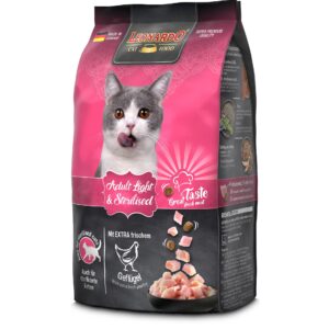 Leonardo Cat Food Trockenfutter Adult Light, 300 g