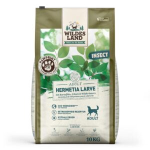 Wildes Land Halbfeuchtfutter PawPrint Insect 10 kg