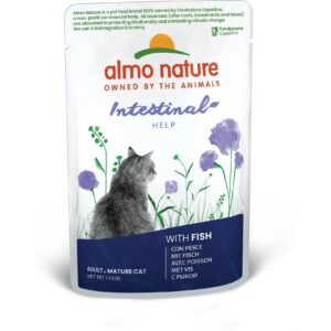 Almo Nature Nassfutter Intestinal Help mit Fisch 70 g