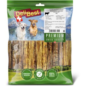 DeliBest Kaustange Premium Ochsenziemer, 1 kg