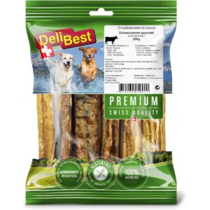 DeliBest Kaustange Premium Ochsenziemer, 250 g