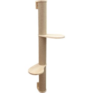 Kerbl Kratzsäule Timber 127 cm