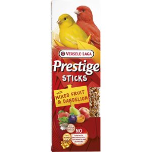 Versele Laga Ziervogelfutter Prestige Sticks Früchte und Löwenzahn 2 Stk.