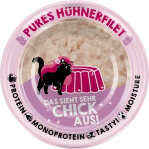 Lucky Lou Nassfutter Extra Food Hühnerfilet in Gelée, 70 g