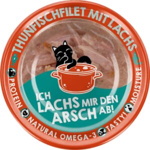 Lucky Lou Extra Food Thunfisch & Lachs in Sud, 70 g