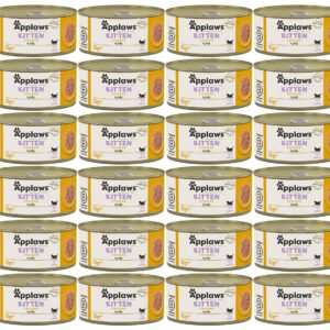Applaws Nassfutter Dose Kitten Hühnchenbrust, 24 x 70 g