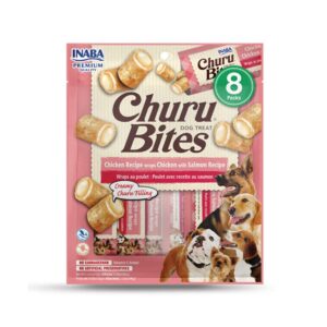 CIAO Churu Leckerli Bites Huhn und Lachs, 8 x 12 g