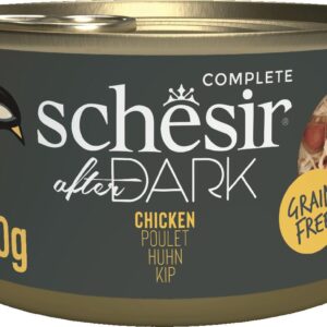 Schesir Nassfutter after Dark Complete Brühe Huhn, 80 g