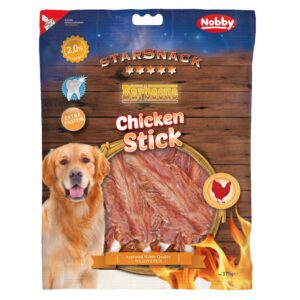 Nobby Kausnack StarSnack Barbecue Chicken Stick, 375 g