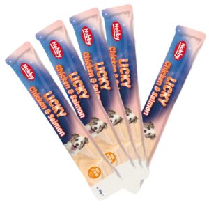 Nobby Leckerli StarSnack Licky Chicken & Salmon, 5 x 15 g