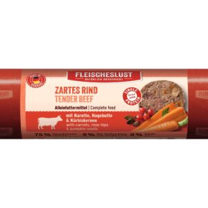 Fleischeslust Nassfutter Classic Zartes Rind, 400 g