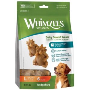 Whimzees Kausnack Igel L, 360 g