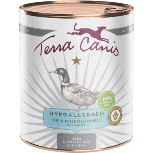 Terra Canis Nassfutter Hypoallergen Ente, 800 g