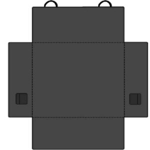 Fluffino Auto-Schondecke 104 x 77.5 cm