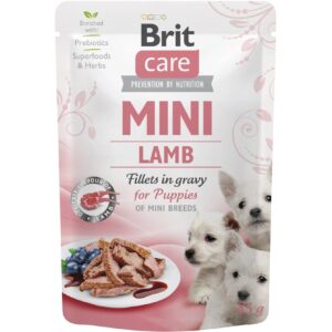 Brit Nassfutter Care Puppy Mini Lamm 24 x 85 g