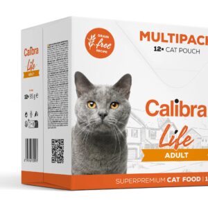 Calibra Nassfutter Life Adult Multipack 12x 85 g