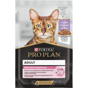 Purina Pro Plan Nassfutter Delicate Truthahn, 26 x 85 g