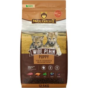Wolfsblut Trockenfutter Dog Wide Plain Puppy, 12.5 kg