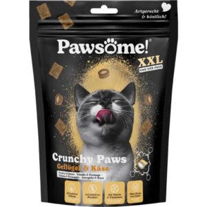 Pawsome Cat Crunchy Paws Huhn + Käse 150 g