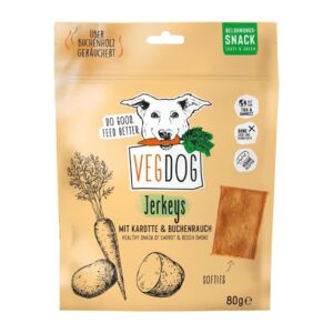 Vegdog Snack Jerkeys 80 g