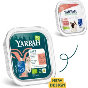 Yarrah Bio-Nassfutter Bio Paté Lachs 16x 100 g