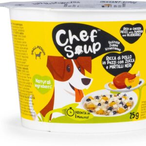 Chef Soup Huhn, Kürbis, Blaubeere 25 g