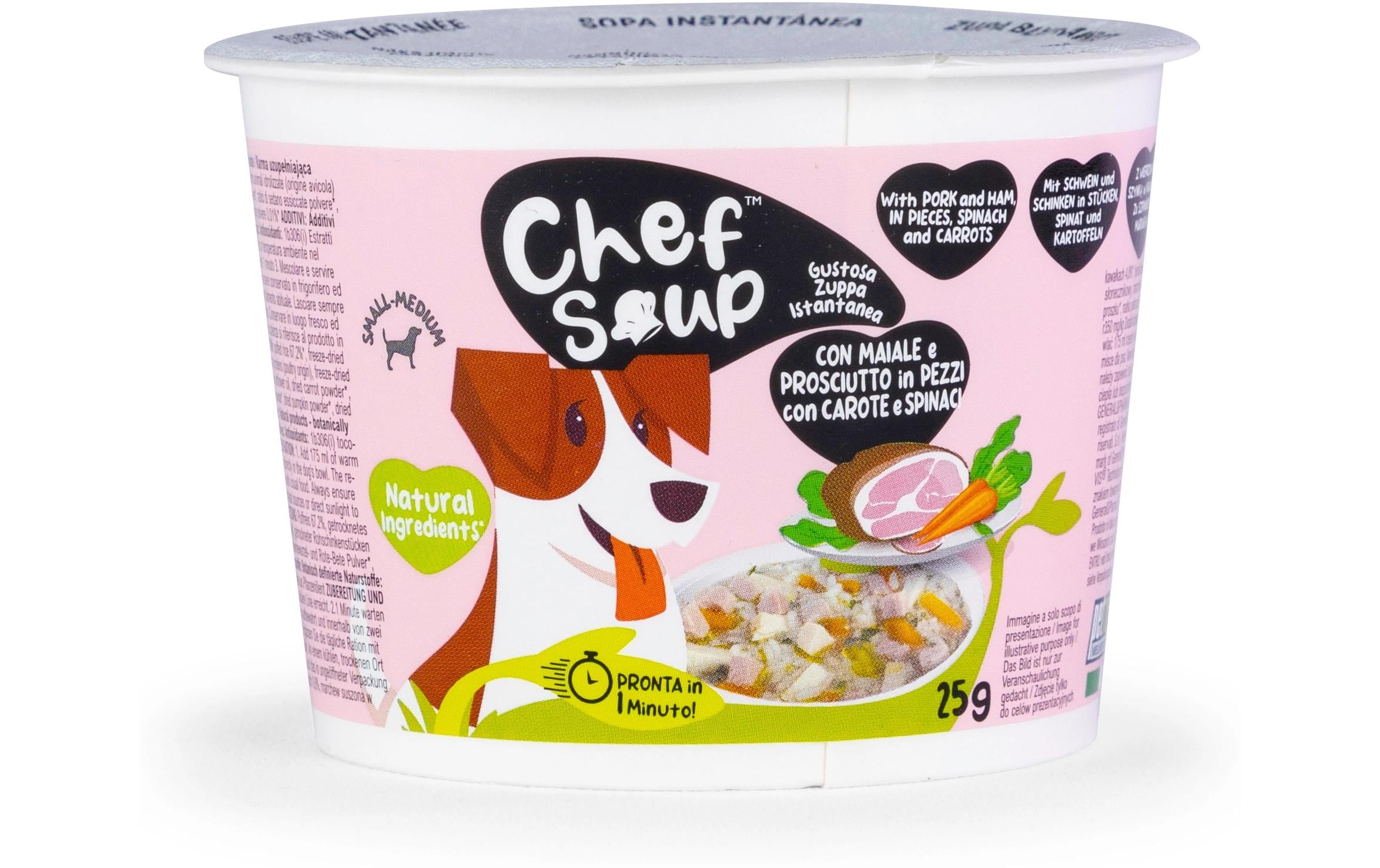 Chef Soup Schwein, Schinken, Spinat 25 g