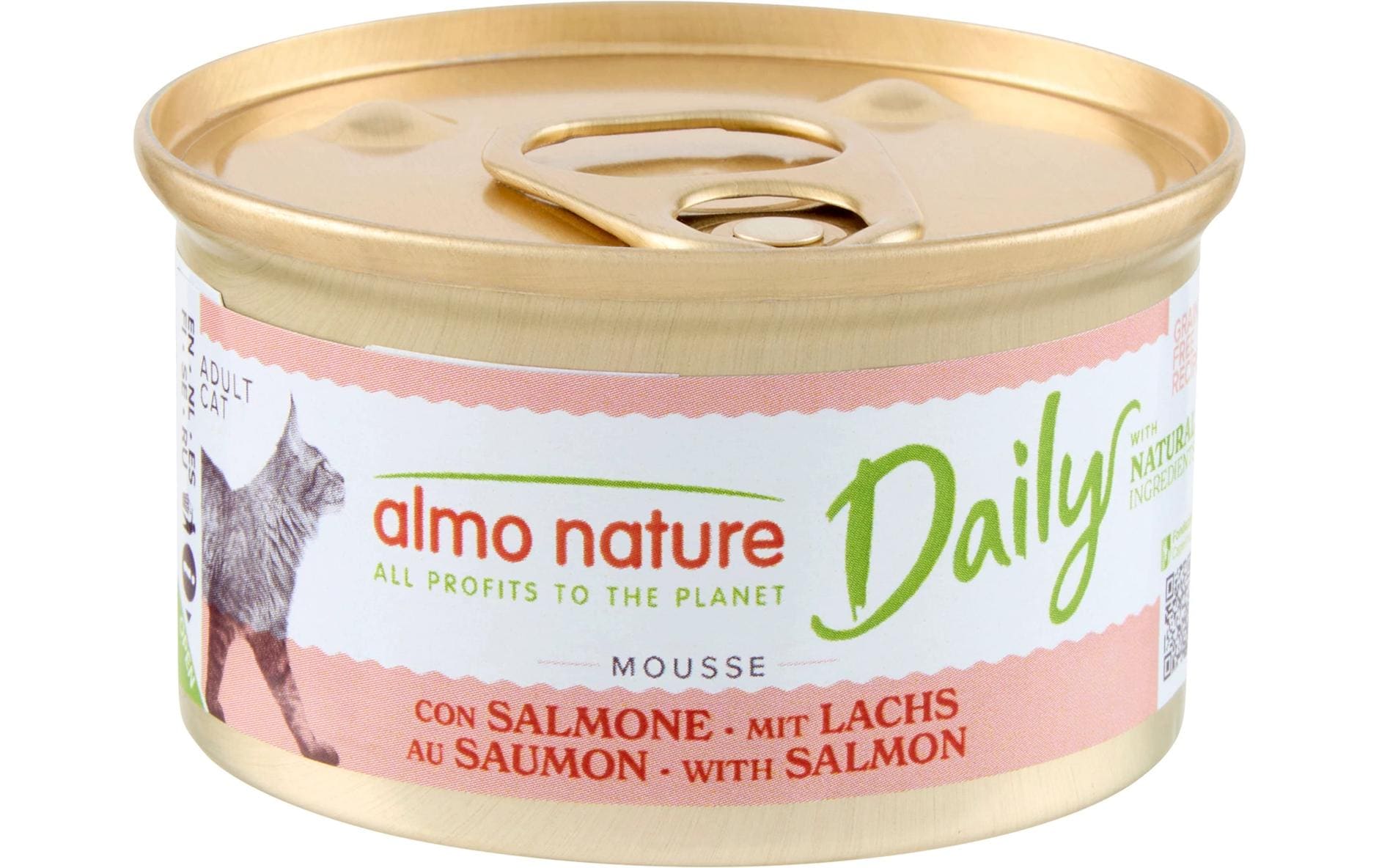 Almo Nature Nassfutter Daily Mousse mit Lachs 85g