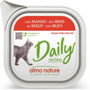 Almo Nature Nassfutter Daily mit Rind 100g