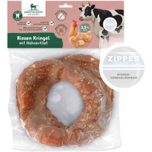 Knuffelwuff Kausnack Riesen-Kringel mit Hühnerfilet 2 Stück ca. 450 g