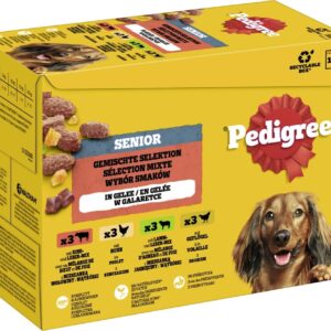 Pedigree Nassfutter Senior in Gelee, 12 x 100 g