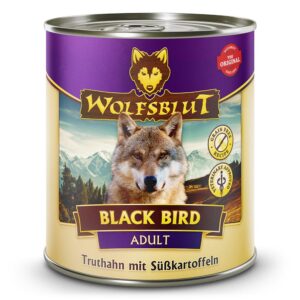 Wolfsblut Nassfutter Dog Black Bird, 800 g