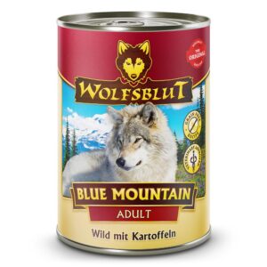 Wolfsblut Nassfutter Dog Blue Mountain, 395 g