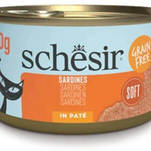 Schesir Nassfutter Sardinenpastete 70 g