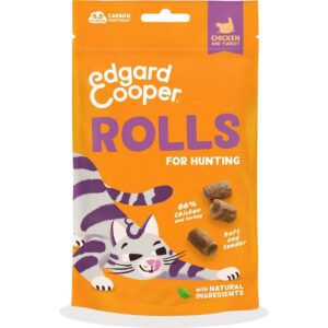 Edgard & Cooper Katzen-Snack Rolls Huhn/Truthahn 45 g