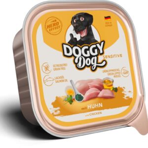 DOGGY Dog Nassfutter DoggyDog Schale Huhn Sensitive 150 g