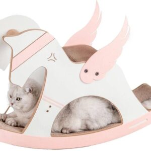 CanadianCat Einhorn-Wippe Kratzbrett